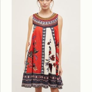 *LAST CHANCE* NWT Anthropologie Maeve Cirque Swing Dress XS
